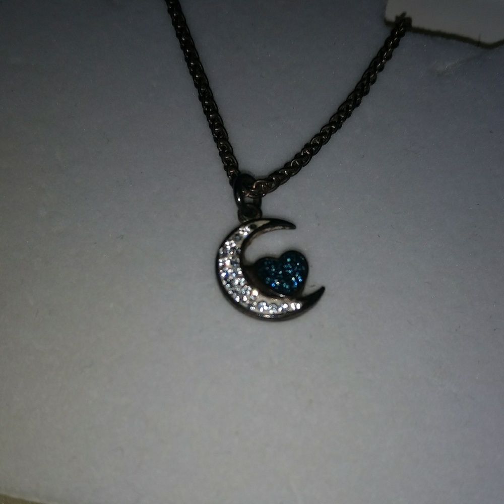 Sterling Silver Chain with Diamond Charm